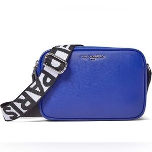 Karl Lagerfeld Vibrant Blue Belt Bag